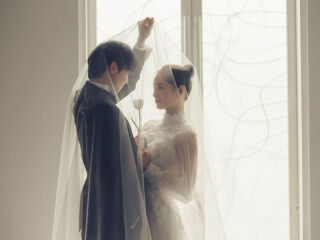 【各月5組さま限定50%OFF】洋装1着館内フォト|143,000円→71,500円|美容、データ、小物付|選べるフォトスポット