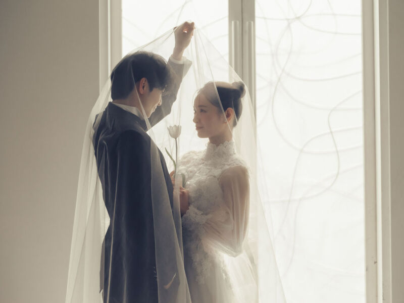 【5月末まで！5組限定50％OFF】洋装1着＋館内フォト｜143,000円&rarr;71,500円｜美容、データ、小物付き