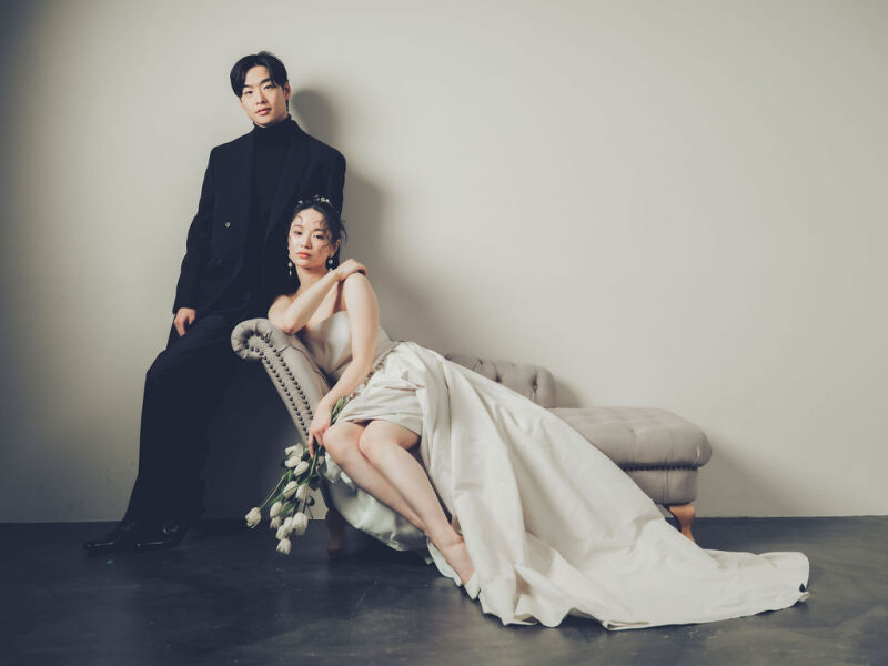 【5月末まで！5組限定50％OFF】洋装1着＋館内フォト｜143,000円&rarr;71,500円｜美容、データ、小物付き