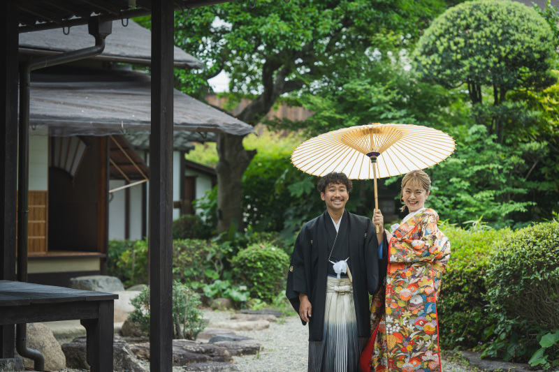 【もりぐち歴史館】和の館内、屋外で撮影したい方に★和装ロケーションフォト