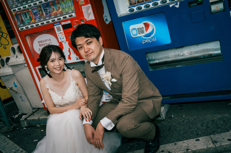 【他府県カップルにも◎】大阪観光も叶う街フォトプラン｜洋装1着ロ｜移動費込｜１００カット保証｜難波・心斎橋｜通天閣｜鶴橋