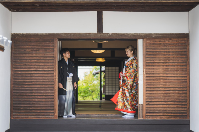 【もりぐち歴史館】和の館内、屋外で撮影したい方に★和装ロケーションフォト