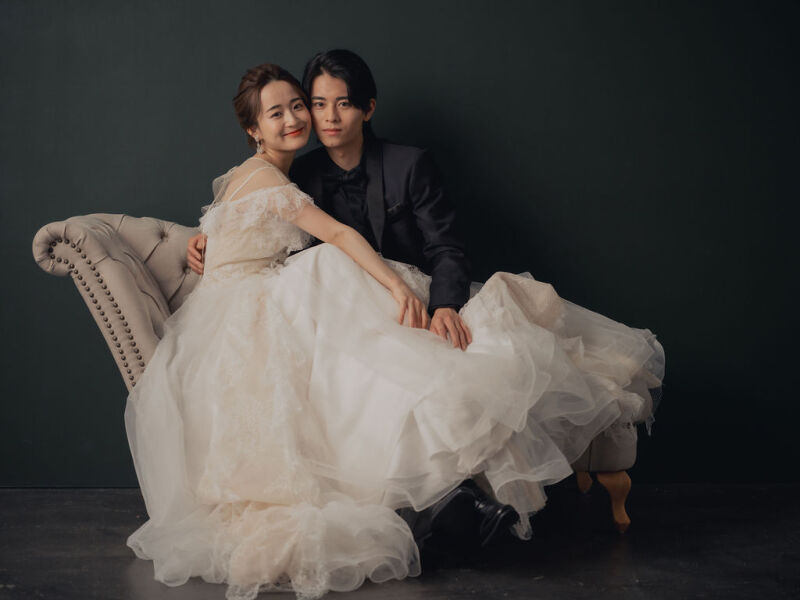 【シンプル撮影・韓国風フォトならこのプラン】SOZOstudio撮影｜洋装1着｜３パターン背景｜装飾使用料０円｜70カット保証