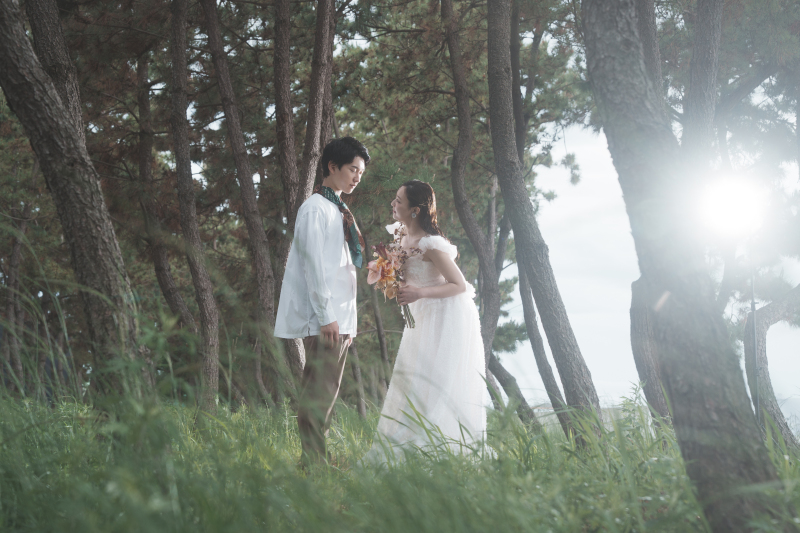 【塩芦屋ビーチロケ】海・緑・岩場を巡る贅沢フォトツアー。1日で叶える、多彩なバリエーション撮影プラン｜洋装１点｜移動費込