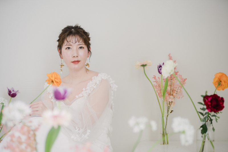 【ウェディングドレスが着放題】たくさんドレスを着て撮影したい方に!ソロフォトもOK ウェディングドレス着放題/スタジオ/60分