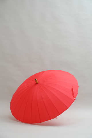 小物　番傘風雨傘【赤1】