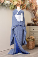 掛下　青　鹿の子