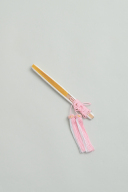 小物　新婦用扇子【ピンク白】