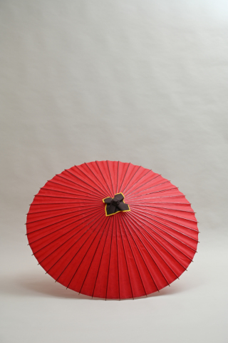 小物　ロケ用番傘【赤】