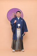 ワイドサイズ　紋服