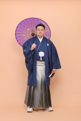 ワイドサイズ　紋服