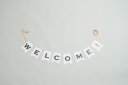 小物　スタジオ用ガーランド【WELCOME】
