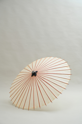 小物　スタジオ用番傘【白】