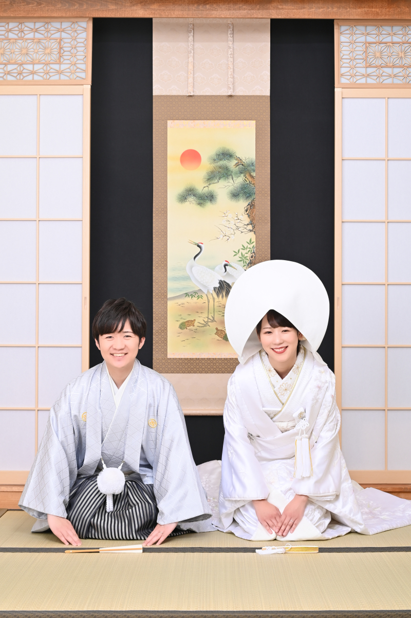 ご挨拶のショットは…