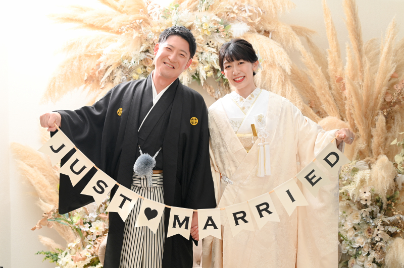 studio撮影は白無垢で!