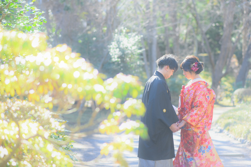 １月の成田山公園