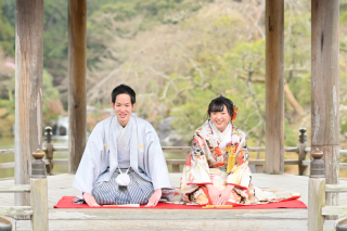 ３月の成田山公園