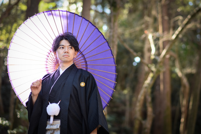 新郎様ソロショット