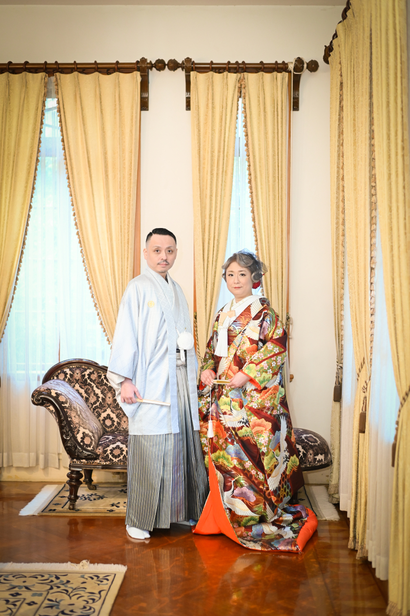 １階の洋間にて