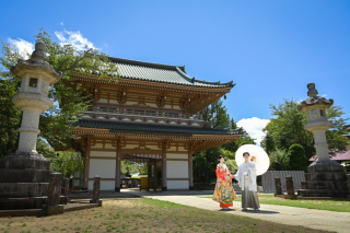 8月撮影☆東勝寺とスタジオの２着プラン