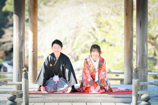 ２月の成田山公園