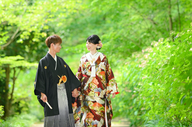 緑に囲まれて！