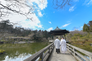 1月の成田山公園