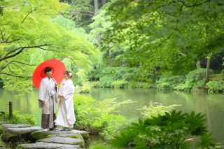 ６月の成田山公園