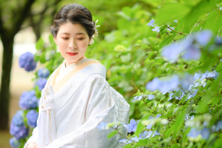 6月とあじさいと東勝寺