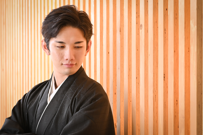 新郎様ソロショット