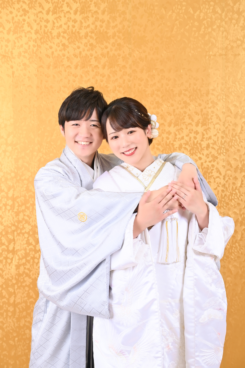 後ろからハグ♡