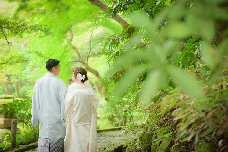 緑がキレイな９月の成田山公園
