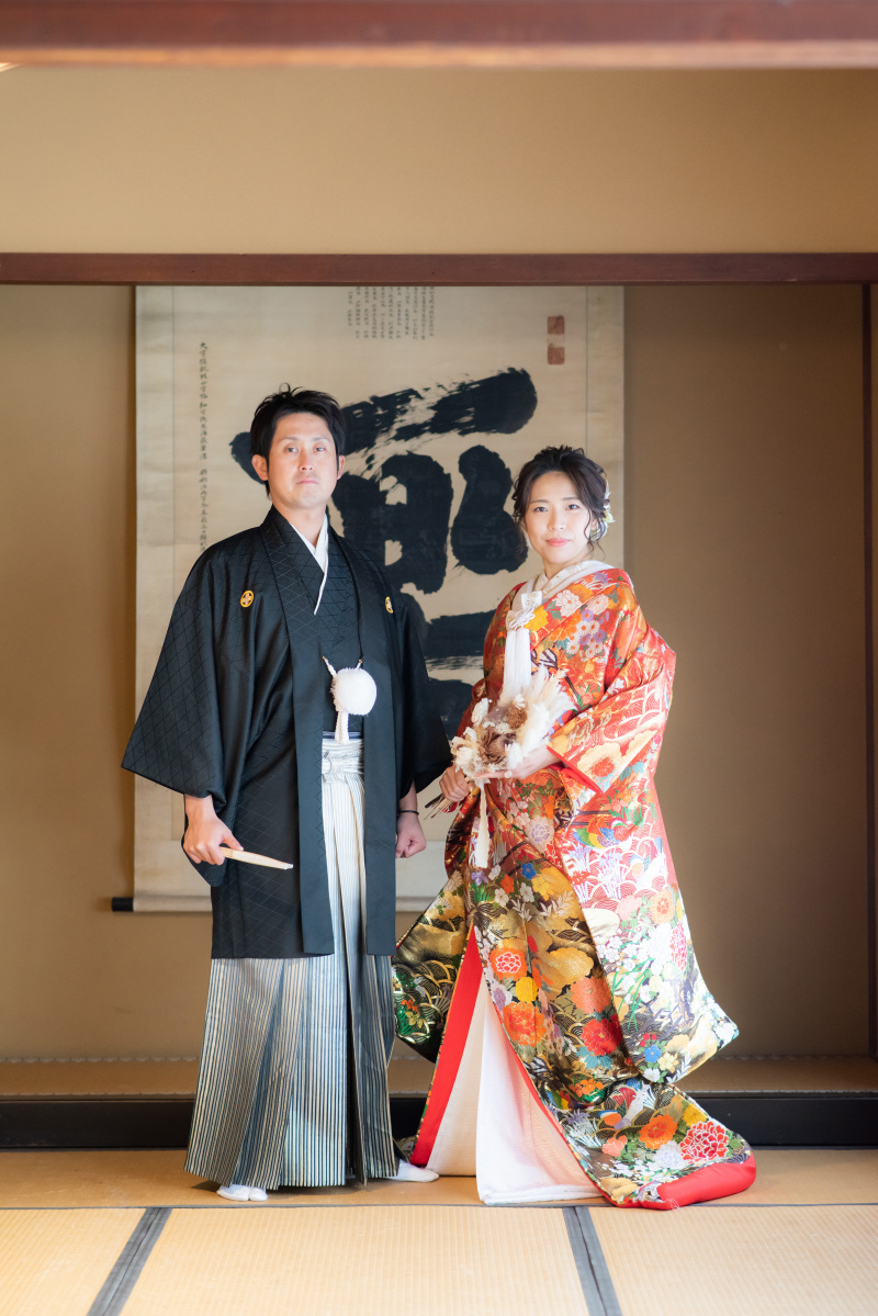 和室でお決まりのポーズ♪