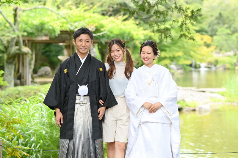 ご姉妹と一緒に♡成田山公園にて！