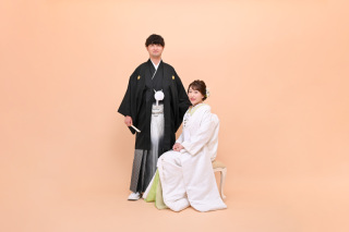 手ぶらで気軽に和装写真を残せます