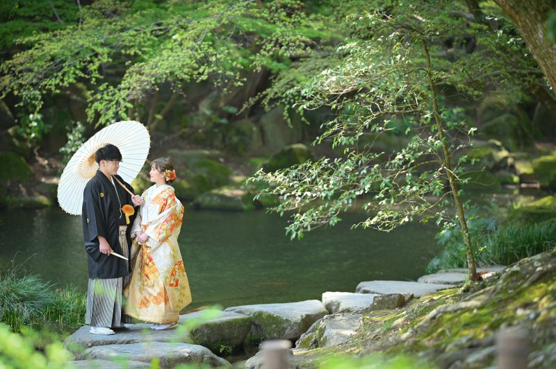 Atelier lotus_庭園で撮影できる
