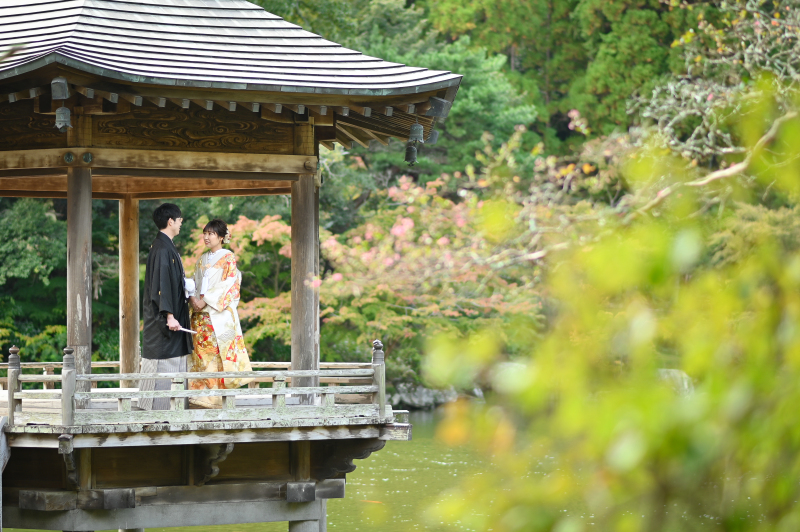 Atelier lotus_庭園で撮影できる