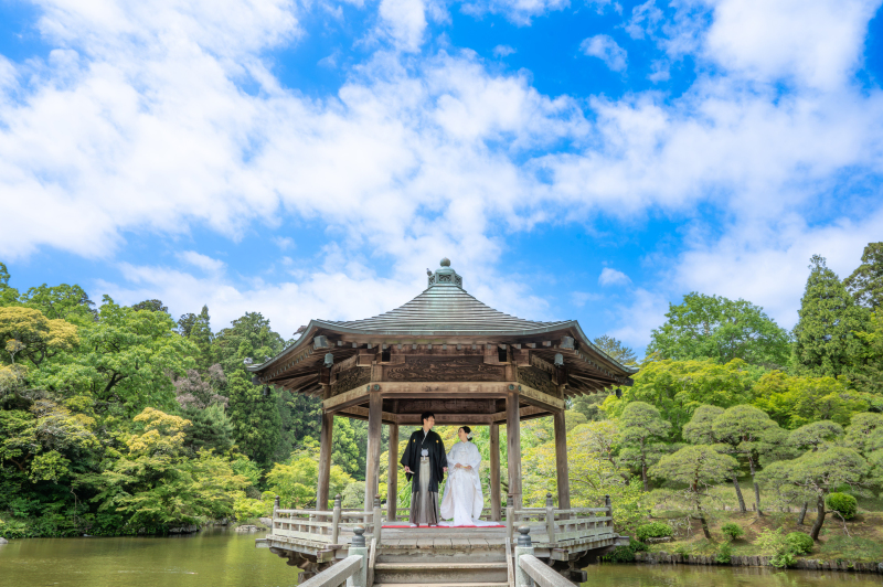 Atelier lotus_庭園で撮影できる