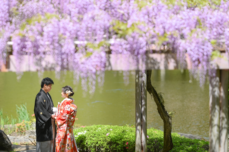 Atelier lotus_庭園で撮影できる