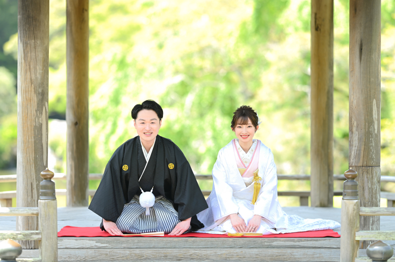 Atelier lotus_庭園で撮影できる