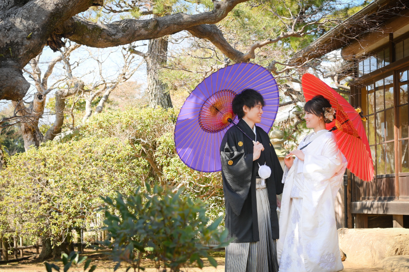 1月撮影｜お得なロケ撮影！和装1着｜旧堀田邸・全データ付き・衣裳選び放題！深緑の美しいシーズン！