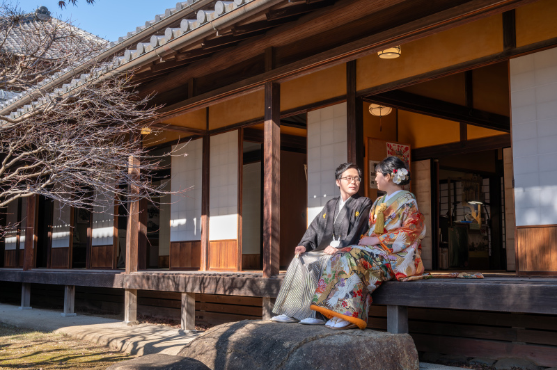 1月撮影｜お得なロケ撮影！和装1着｜旧堀田邸・全データ付き・衣裳選び放題！深緑の美しいシーズン！