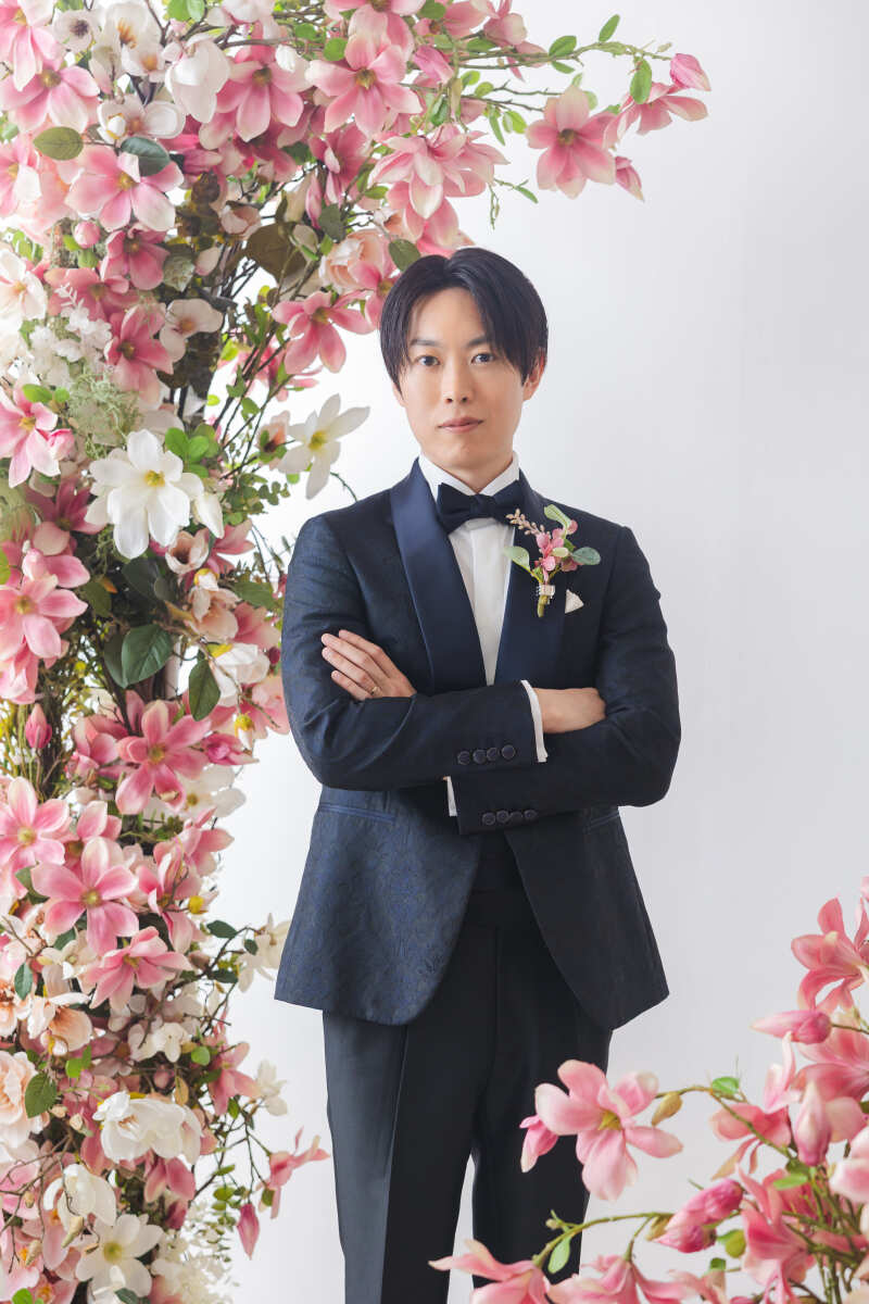 ご新郎様のソロショットも!