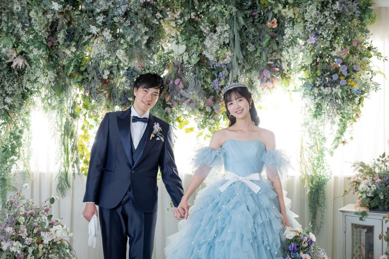 手つなぎショット