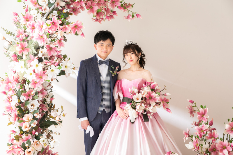 カラードレス×スタジオ