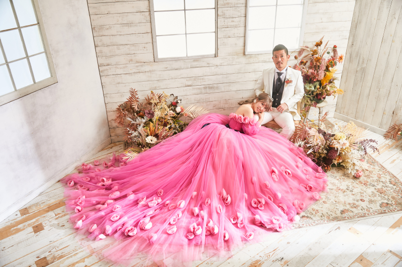 季節をテーマにしたスタジオで様々な表情を♪