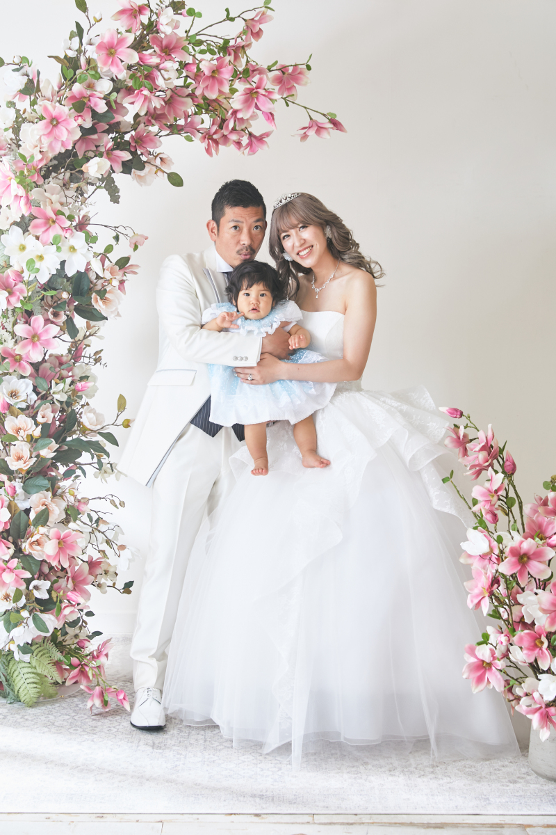 スタジオへ移動してご家族で♪