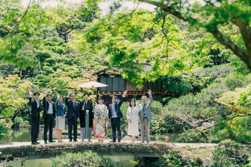 KIYOKO HATA WEDDINGS 青山_家族・友人を撮影に呼べる