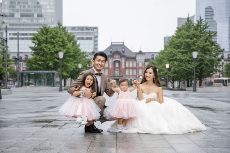 KIYOKO HATA WEDDINGS 青山_家族・友人を撮影に呼べる