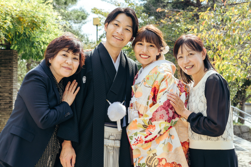 KIYOKO HATA WEDDINGS 青山_家族・友人を撮影に呼べる